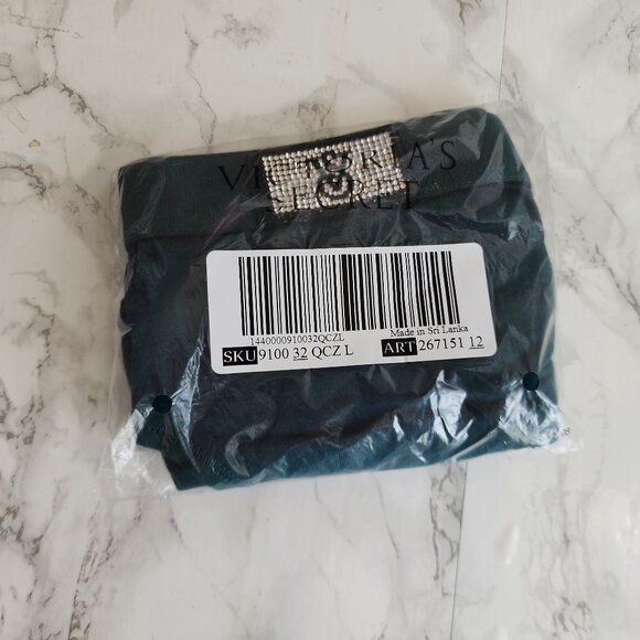 VS Logo Cotton Shine Patch Hiphugger Panty - Picture 5 of 5